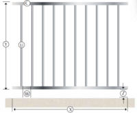 palladio recinzione modulare